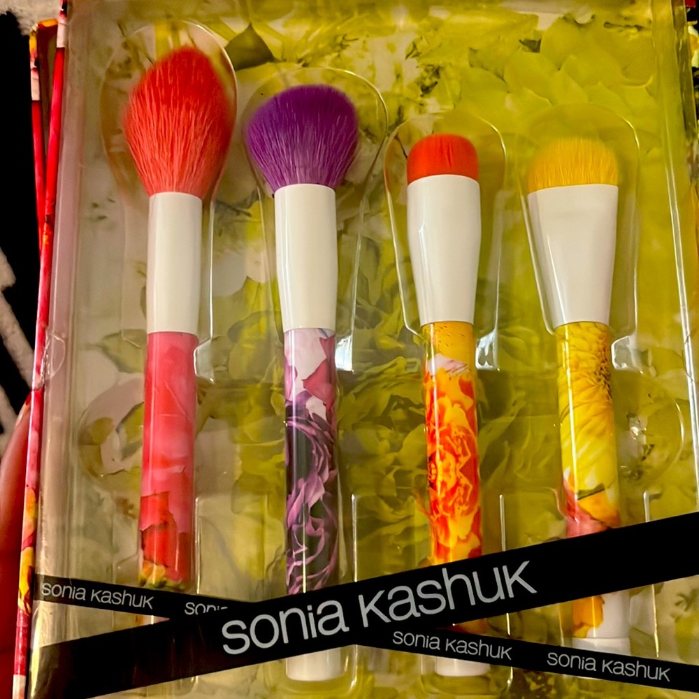 Makeup brushes set